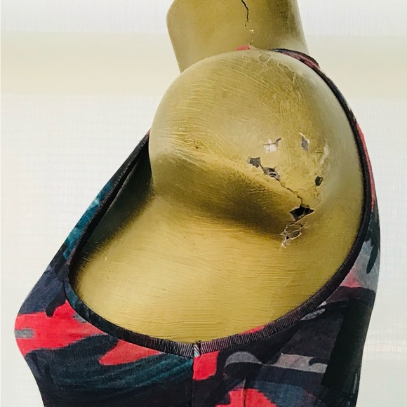 NWT ELEVEN PARIS x PHARRELL WILLIAMS Camo Art Print TANK TOP Size XS - Picture 3 of 9